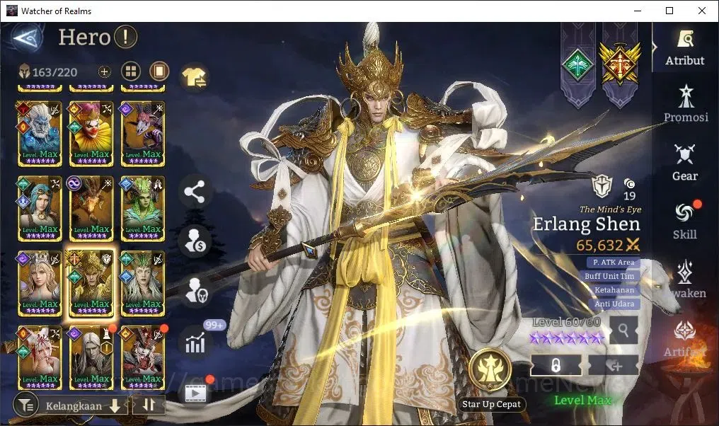Watcher of Realms Accounts Global 60x|Lv 64|2,4M Power|4 Lord[Prateus,Laya,To image 8