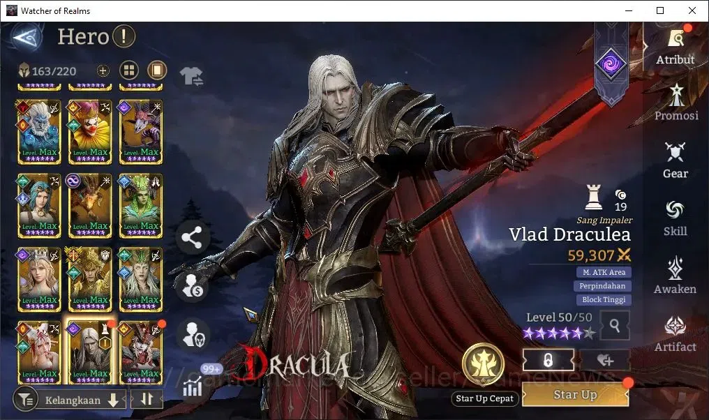 Watcher of Realms Accounts Global 60x|Lv 64|2,4M Power|4 Lord[Prateus,Laya,To image 9