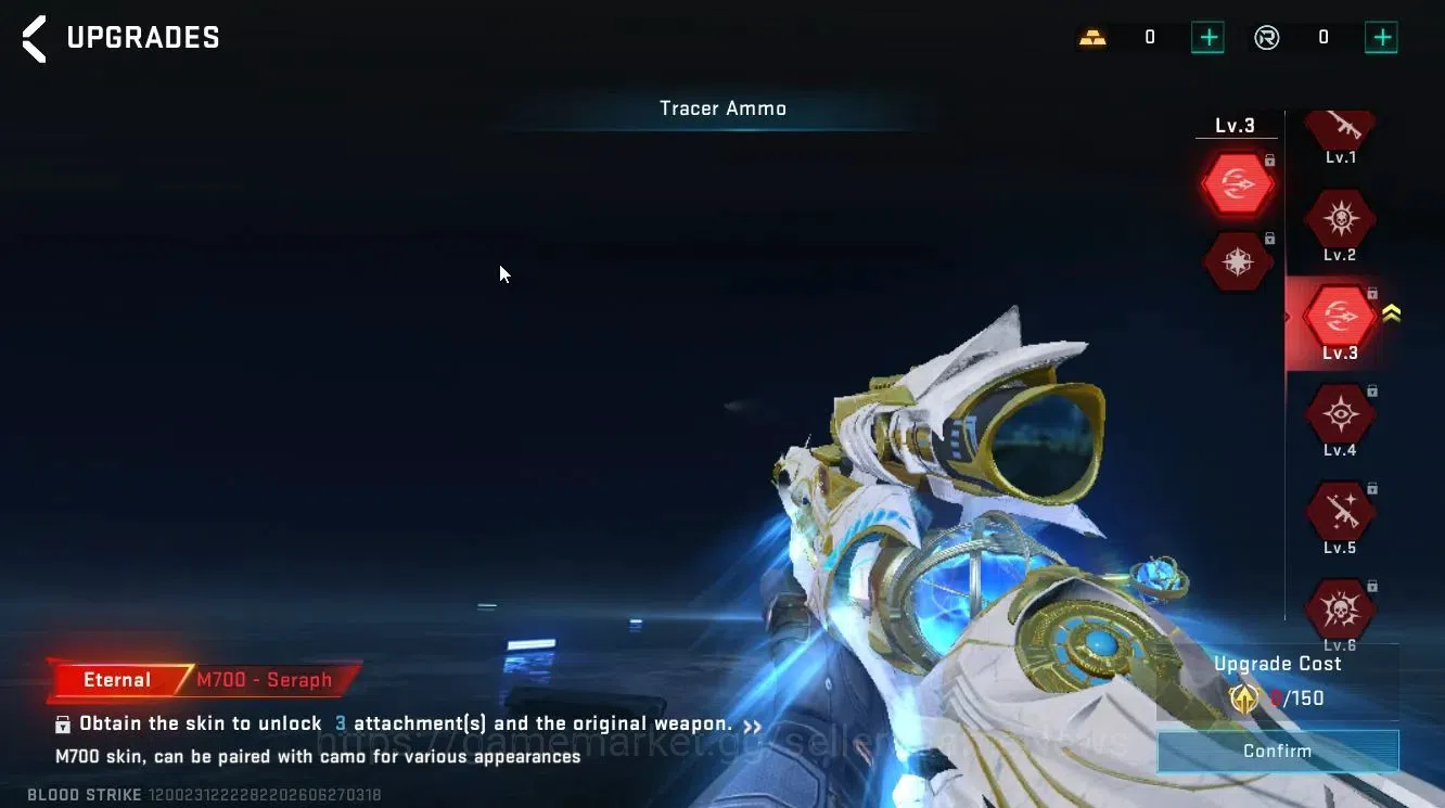 Blood Strike Accounts ASIA|ETERNAL [M700-Seraph lv 3,DEagle-Lv2}|ULTRA M image 16