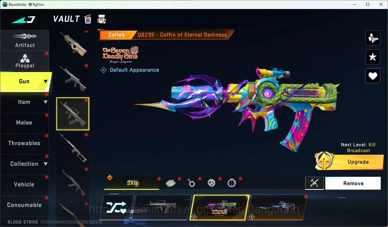 Blood Strike Accounts ASIA | 2 Collab Skins | 2 Limited Skins | 4 Legend image 19
