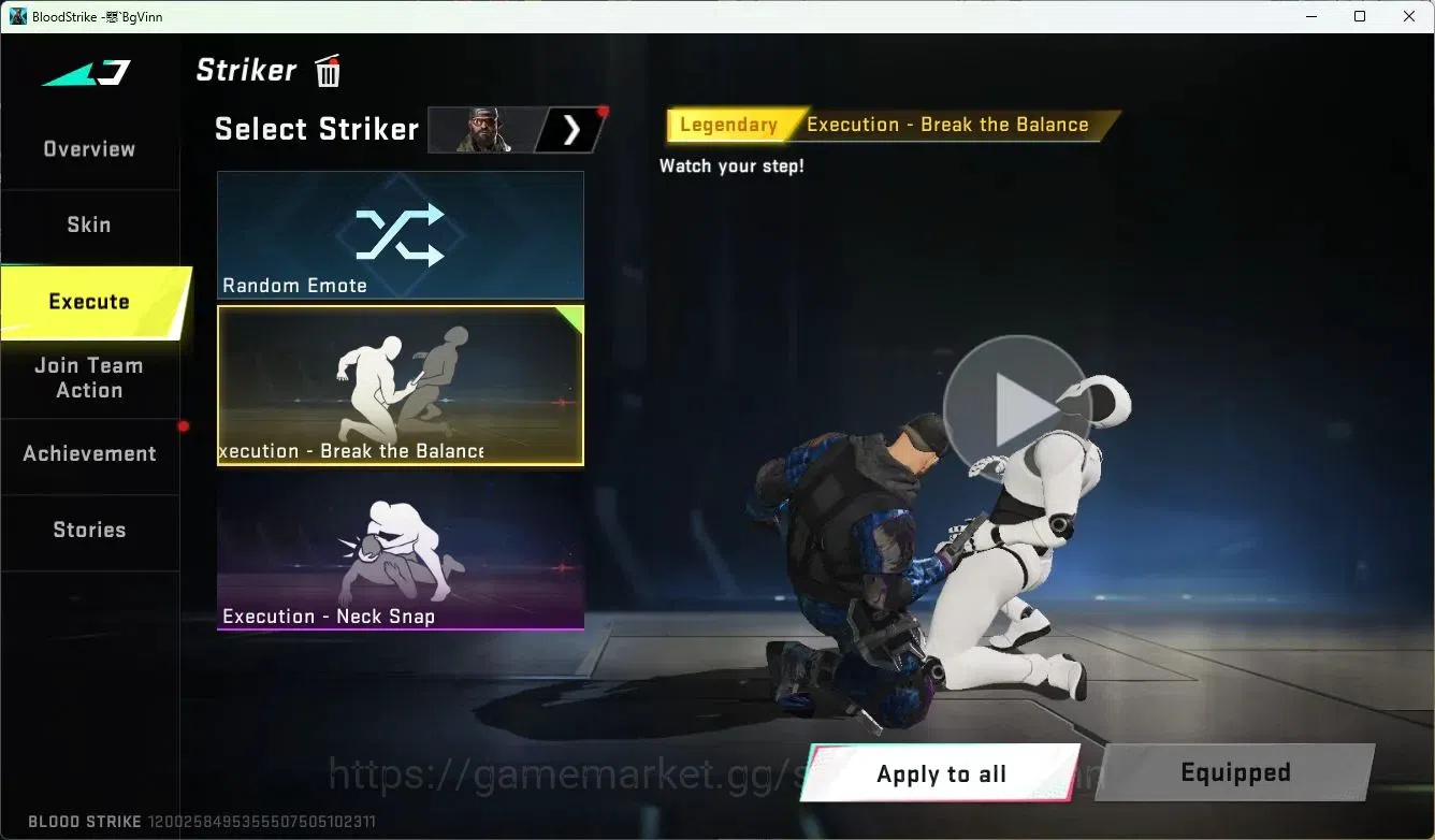 Blood Strike Accounts ASIA | 2 Collab Skins | 2 Limited Skins | 4 Legend image 7
