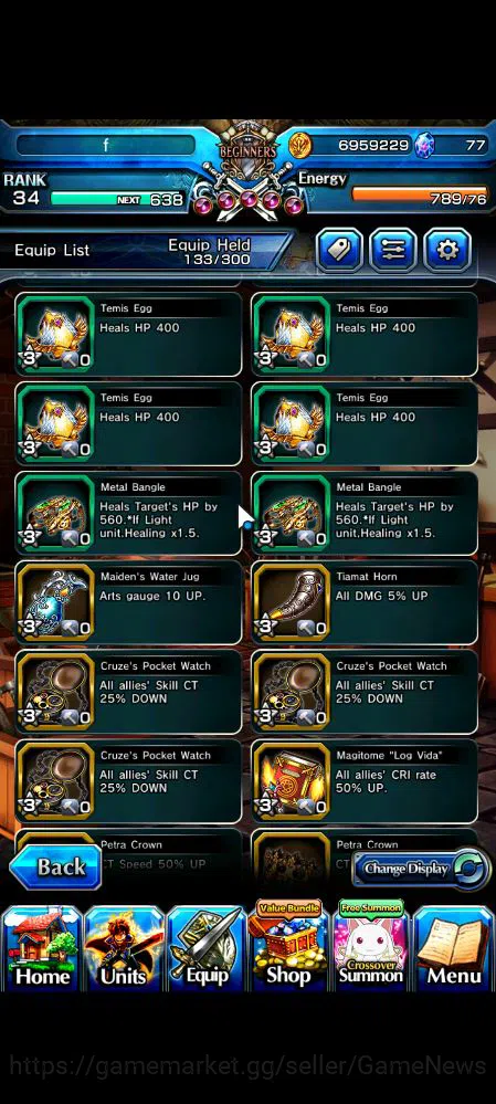 Grand Summoners Accounts Global|Rank 34|10 Ascend|UP Roy,Summer Miyu,Fen,Ki image 11