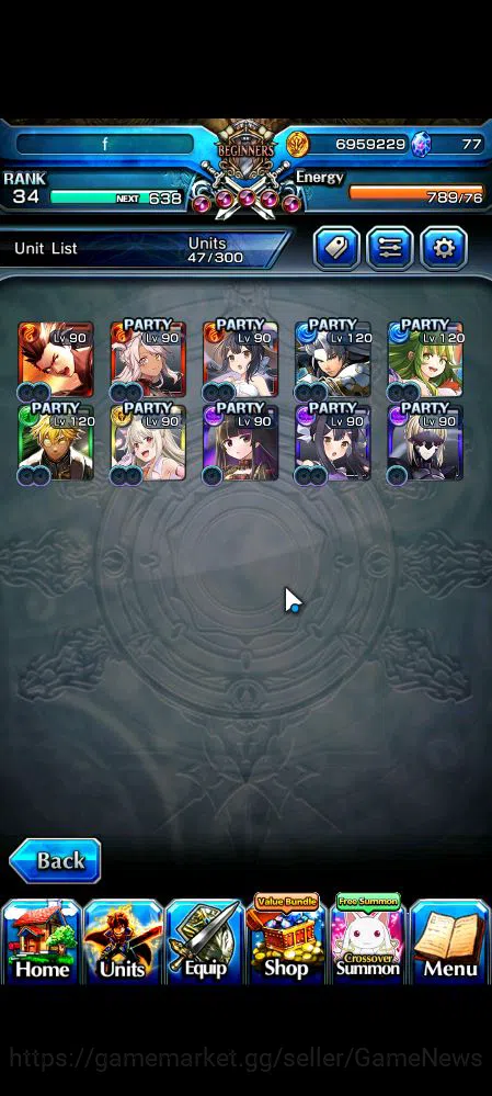 Grand Summoners Accounts Global|Rank 34|10 Ascend|UP Roy,Summer Miyu,Fen,Ki image 4