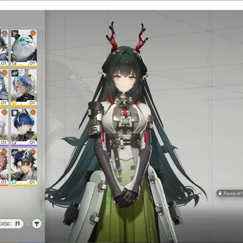 Arknights: Endfield Accounts NA/EU | Starter Ch 1 Process 1| 1 Lim : Fangyi + Ardelia| MC Male |Detail Check SS| TakeMail
