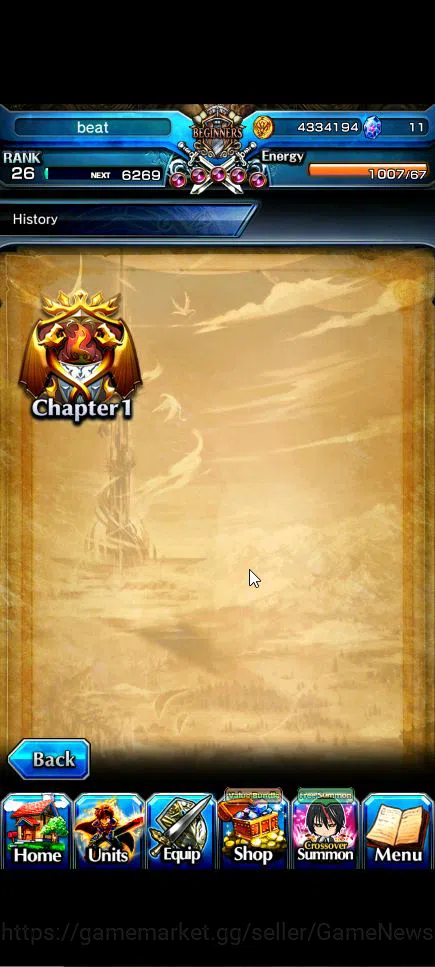 Grand Summoners Accounts Global|Rank 26|3 Ascend+2 TW|(Demon Lord Rimuru,Sh image 2