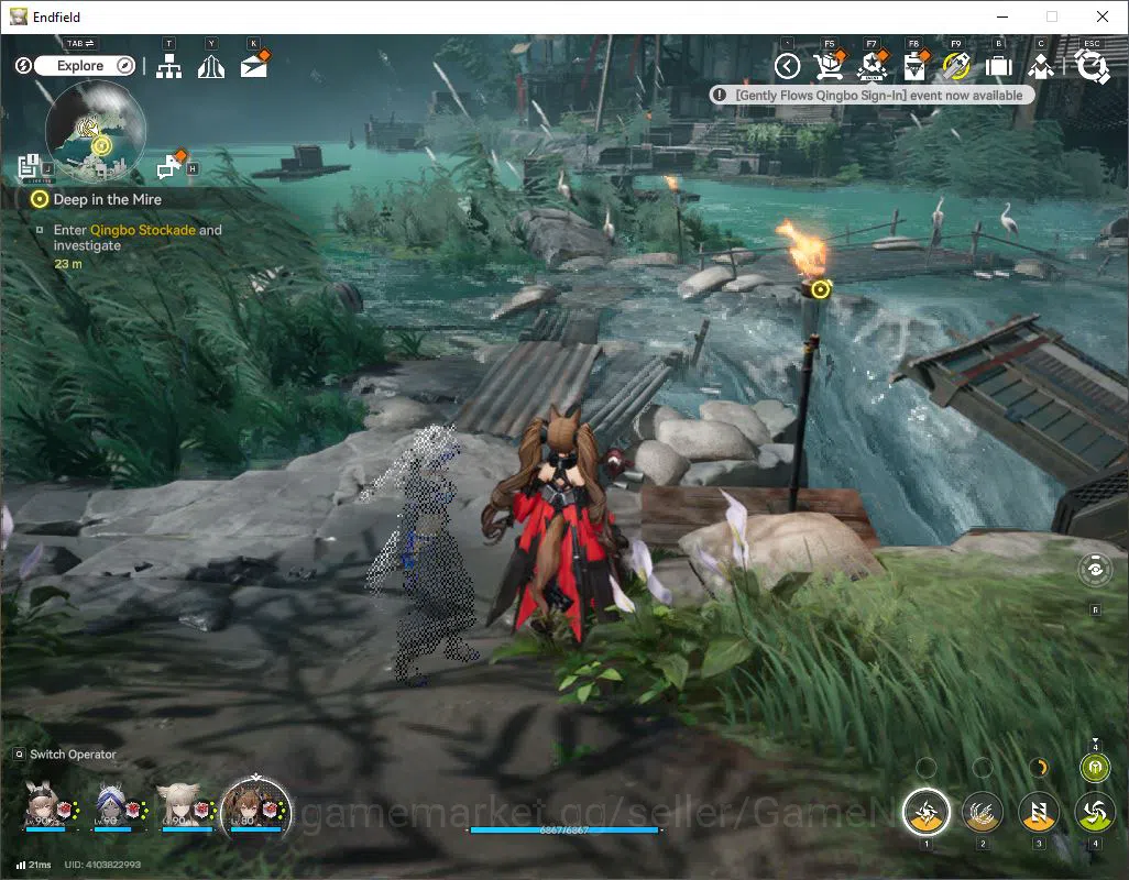 Arknights: Endfield Accounts ASIA|Lv57|SSR 9 (5Limit) [Yvonne,Laevatain+Sign,Em image 1
