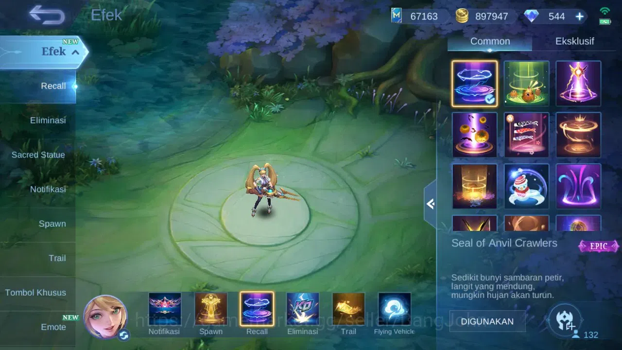 Mobile Legends: Bang Bang Accounts Global | Skin 460 | Legend GS | Hayabusa Skin Max image 10