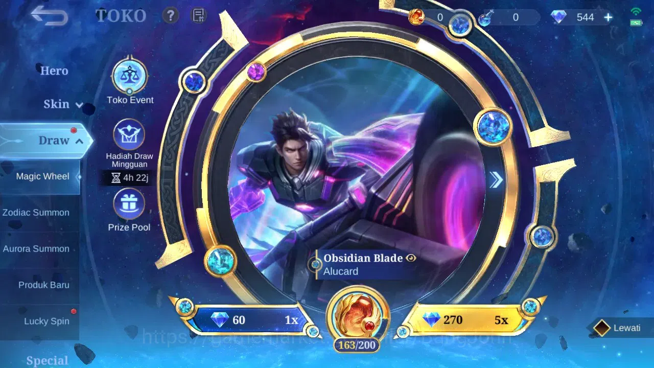 Mobile Legends: Bang Bang Accounts Global | Skin 460 | Legend GS | Hayabusa Skin Max image 2