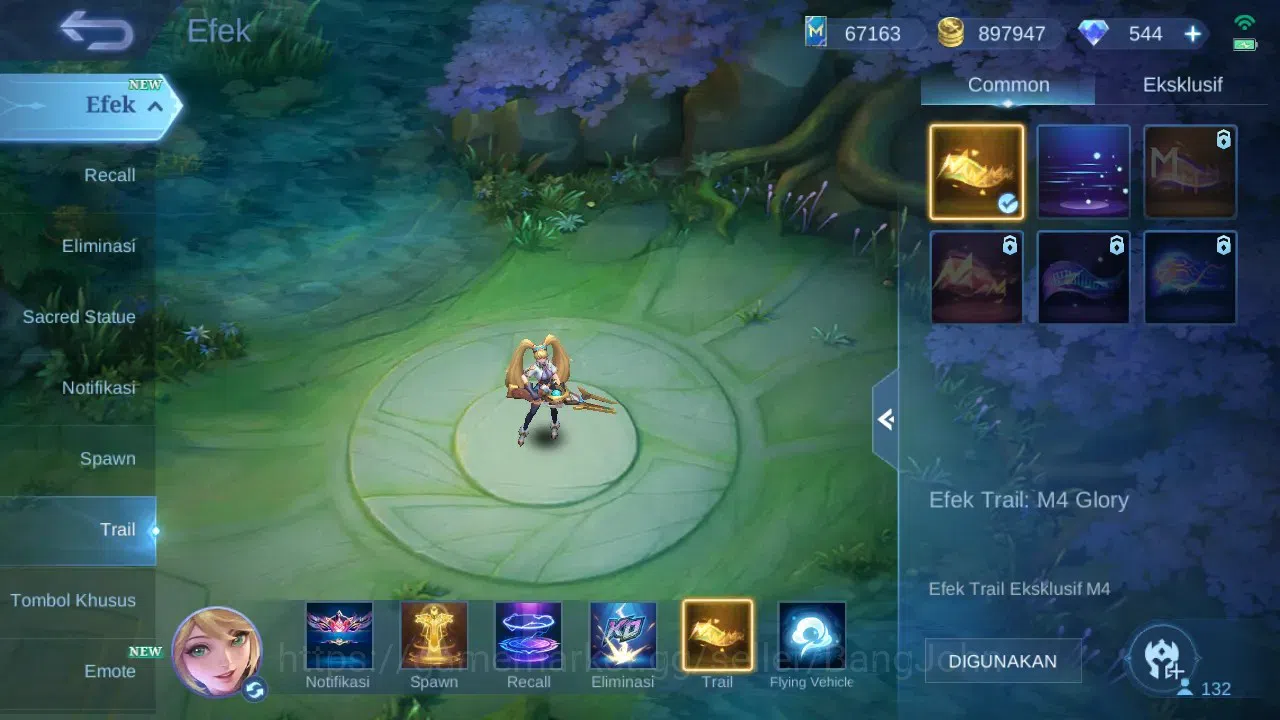 Mobile Legends: Bang Bang Accounts Global | Skin 460 | Legend GS | Hayabusa Skin Max image 5