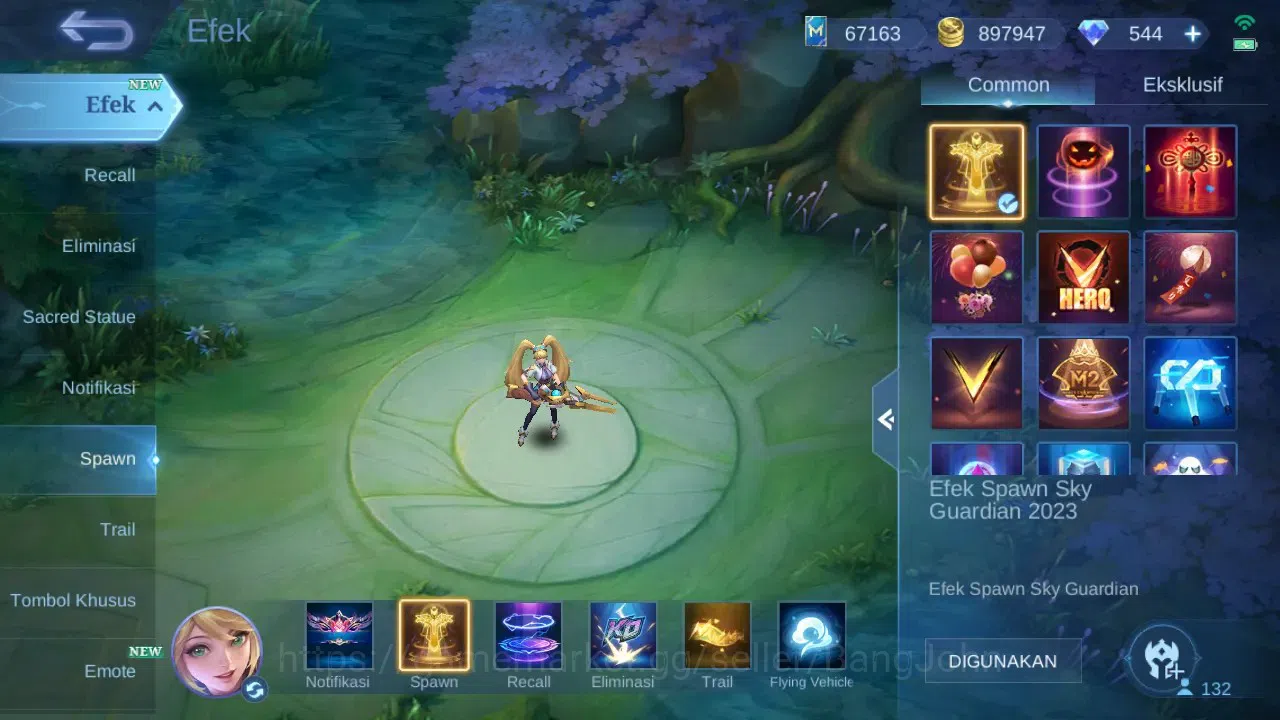 Mobile Legends: Bang Bang Accounts Global | Skin 460 | Legend GS | Hayabusa Skin Max image 6