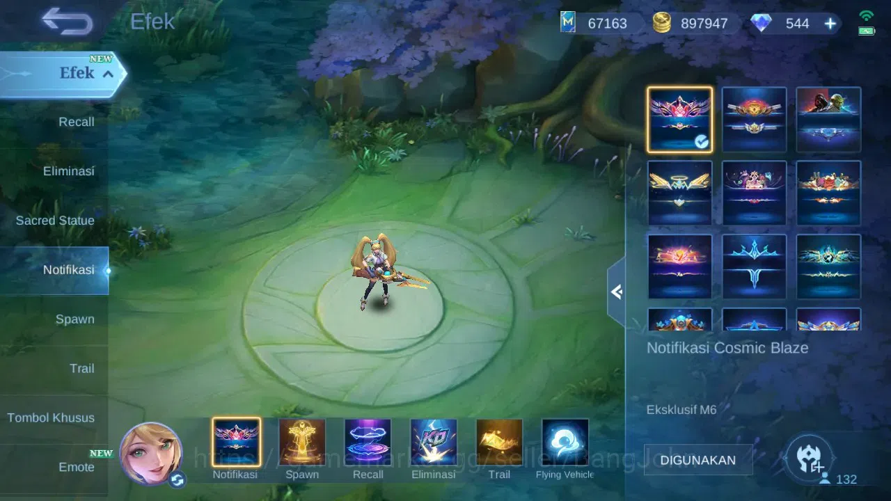 Mobile Legends: Bang Bang Accounts Global | Skin 460 | Legend GS | Hayabusa Skin Max image 7