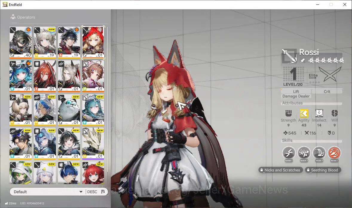 Arknights: Endfield Accounts ASIA|Lv48|SSR5(1Limit)+4(*6WP)|Rossi+sign,LastRite image 18