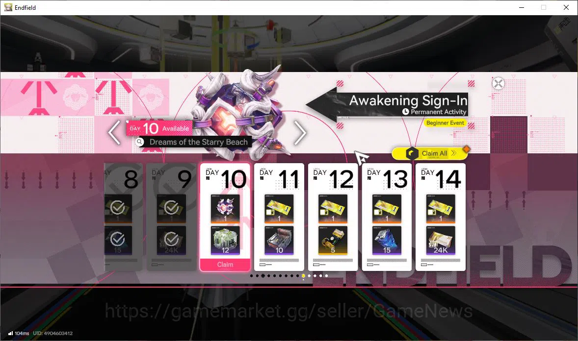 Arknights: Endfield Accounts ASIA|Lv48|SSR5(1Limit)+4(*6WP)|Rossi+sign,LastRite image 20