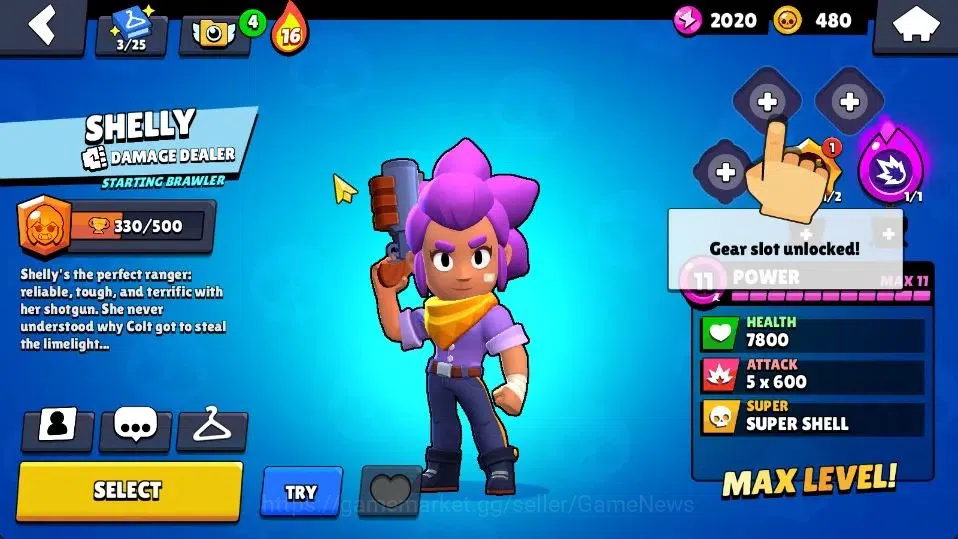 Brawl Stars Accounts 1005 Trophy|14 Brawlers 2 Max Lvl [Poco,Shelly]|12 image 15
