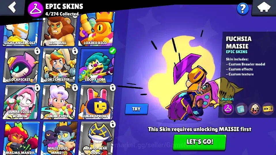 Brawl Stars Accounts 1005 Trophy|14 Brawlers 2 Max Lvl [Poco,Shelly]|12 image 9