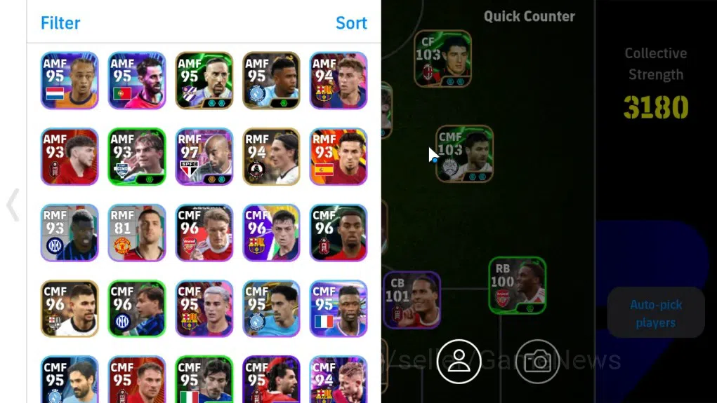 eFootball Accounts Android|Big Time Frank Rijkaard,Vitinha,Gabriel Ba image 4