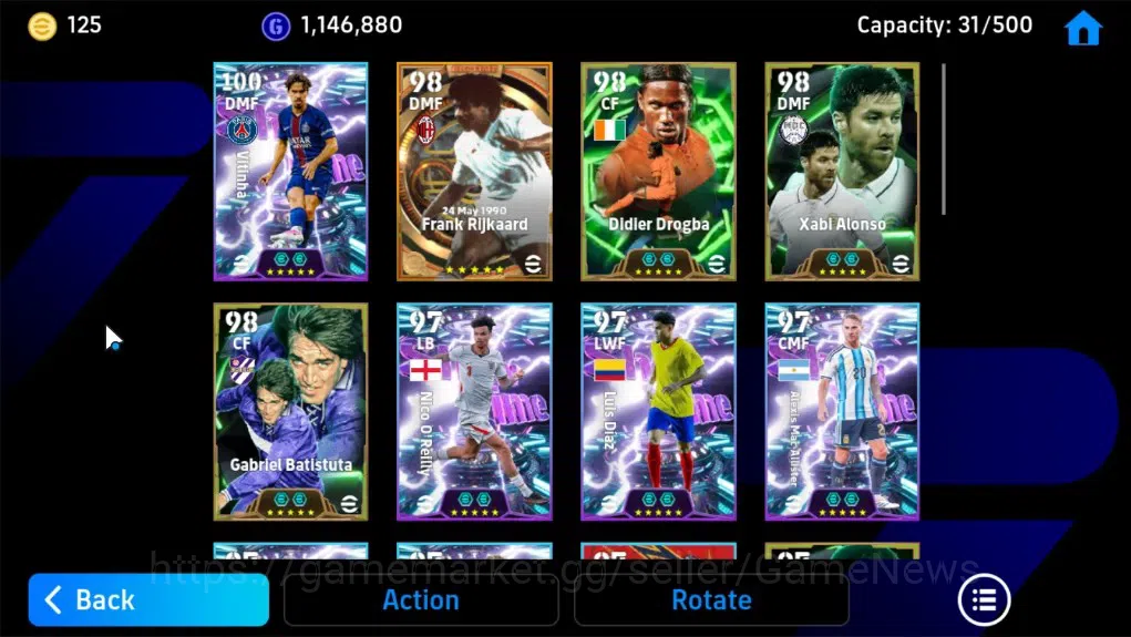 eFootball Accounts Android|Big Time Frank Rijkaard,Vitinha,Gabriel Ba image 8