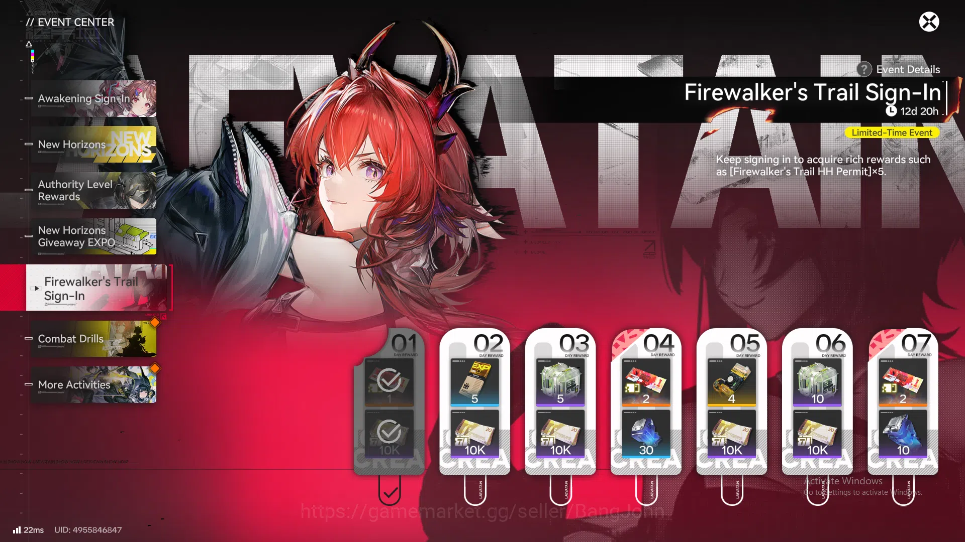 Arknights: Endfield Accounts Starter Fresh | ASIA | New Horizons | Day 2 Sign-I image 9