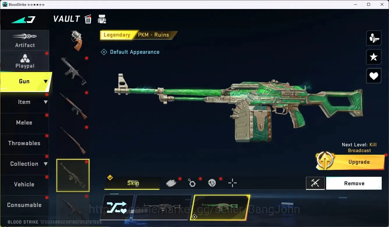 Blood Strike Accounts ASIA |Ultra Lightblade-Limbo|2 Collab Gun [AOT]|1  image 15
