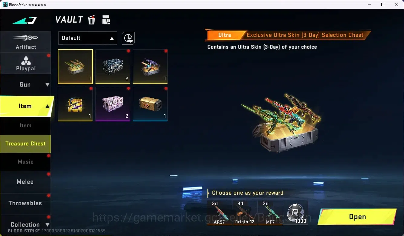 Blood Strike Accounts ASIA |Ultra Lightblade-Limbo|2 Collab Gun [AOT]|1  image 19
