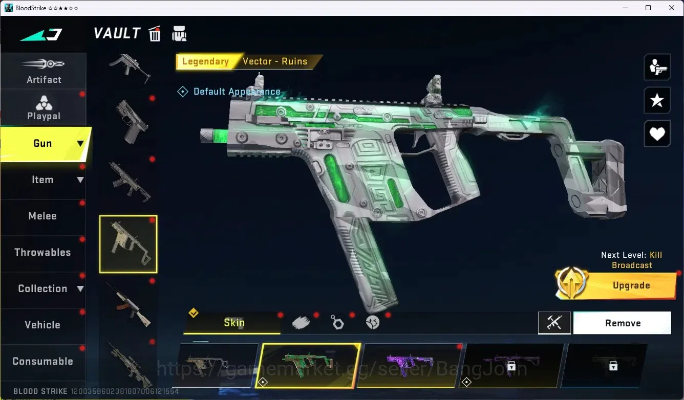 Blood Strike Accounts ASIA |Ultra Lightblade-Limbo|2 Collab Gun [AOT]|1  image 7