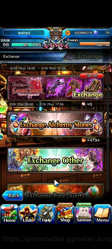 Grand Summoners Accounts Mid-Game Global|Rank 56|18 Ascend |[ShirouTW,DLS 8