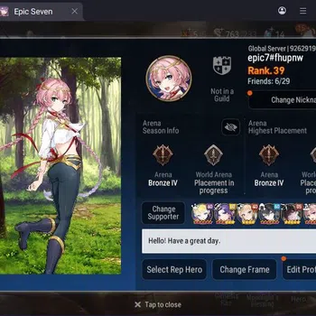 Epic Seven Mid-Tier Global Unverif | 1ML | Tenebria | Archetype Coli | image 1