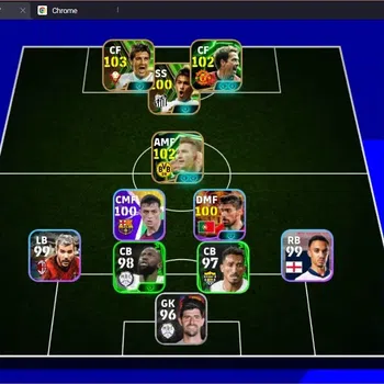 eFootball Accounts Legends & Iconic Players Mobile|PW 3105|Epic Reus, Villa, Owen, Ribéry, Inzaghi, Neymar,Sali|Showtime