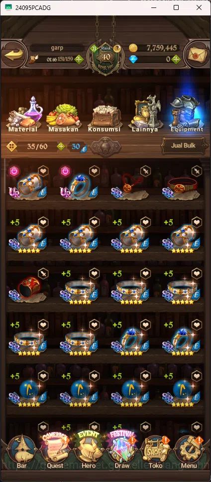 The Seven Deadly Sins: Grand Cross Accounts ASIA | 1,6M CC | 4 UR Merlin&Esca 3/6 Thor WkGowte image 9