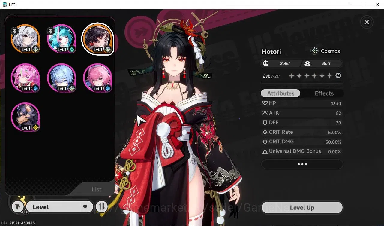 Neverness to Everness Accounts GLOBAL Southeast Asia|HL 3| 1 SSR Limited Hotori + image 2
