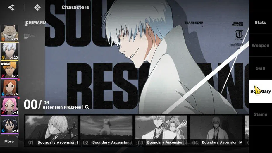 BLEACH: Soul Resonance Accounts Nuverse SEA [Fresh Sory] Lv3| 2 SSR[Sajin, and Ich image 6