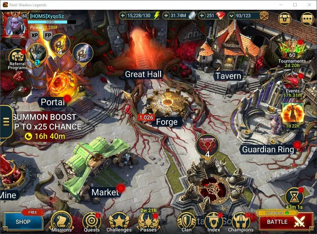 Raid: Shadow Legends Accounts Lv60 2,2M Power|24 Legend(GNUT,UKKO,Ninja,Etc)+CB image 1