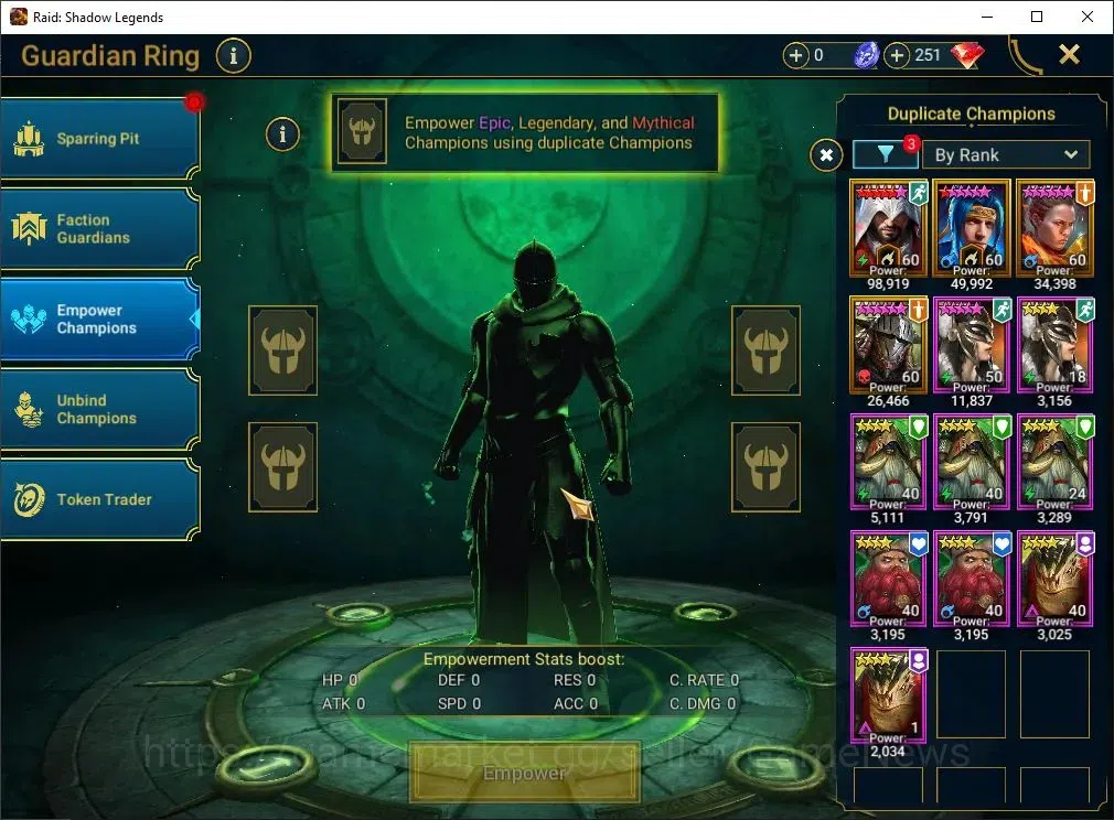 Raid: Shadow Legends Accounts Lv60 2,2M Power|24 Legend(GNUT,UKKO,Ninja,Etc)+CB image 12