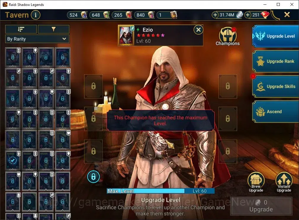 Raid: Shadow Legends Accounts Lv60 2,2M Power|24 Legend(GNUT,UKKO,Ninja,Etc)+CB image 14