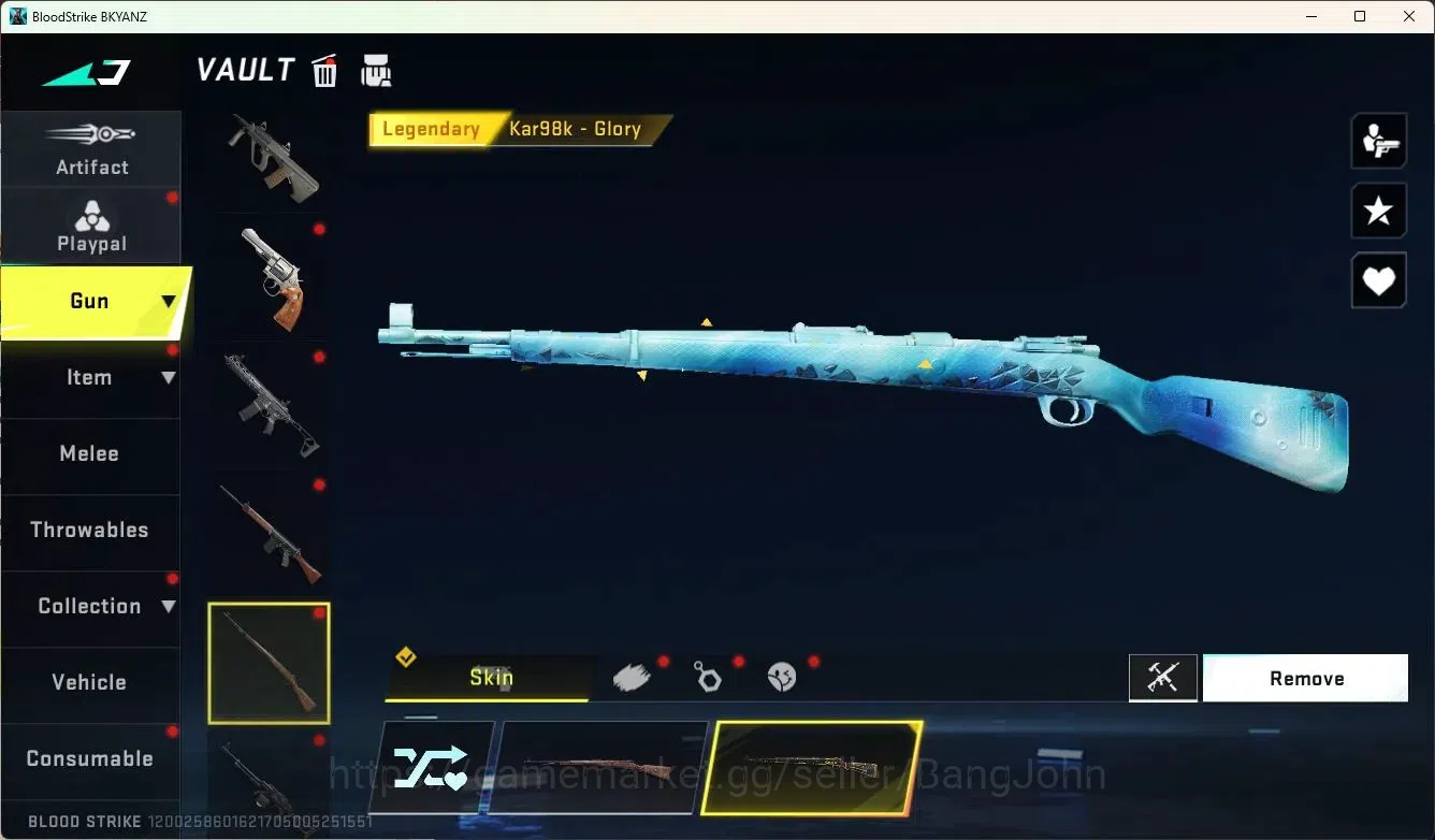 Blood Strike Accounts ASIA | 1 EVO: FAL Evolved Draco|1 AOT|2 ULTRA GUN| image 12