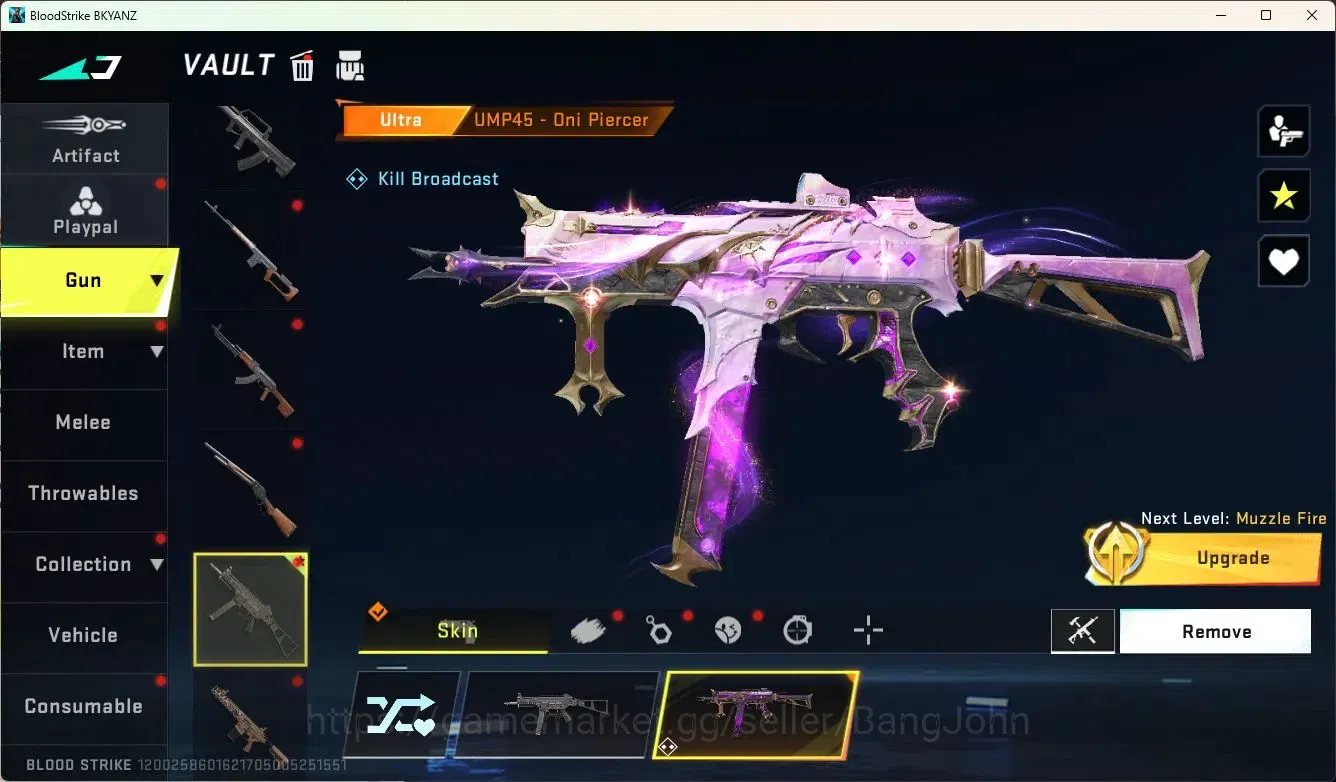 Blood Strike Accounts ASIA | 1 EVO: FAL Evolved Draco|1 AOT|2 ULTRA GUN| image 13
