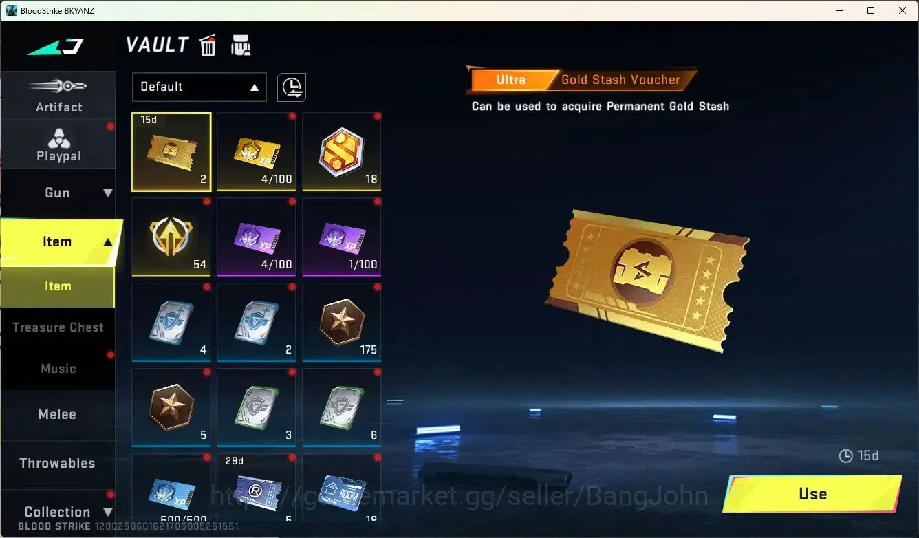 Blood Strike Accounts ASIA | 1 EVO: FAL Evolved Draco|1 AOT|2 ULTRA GUN| image 14