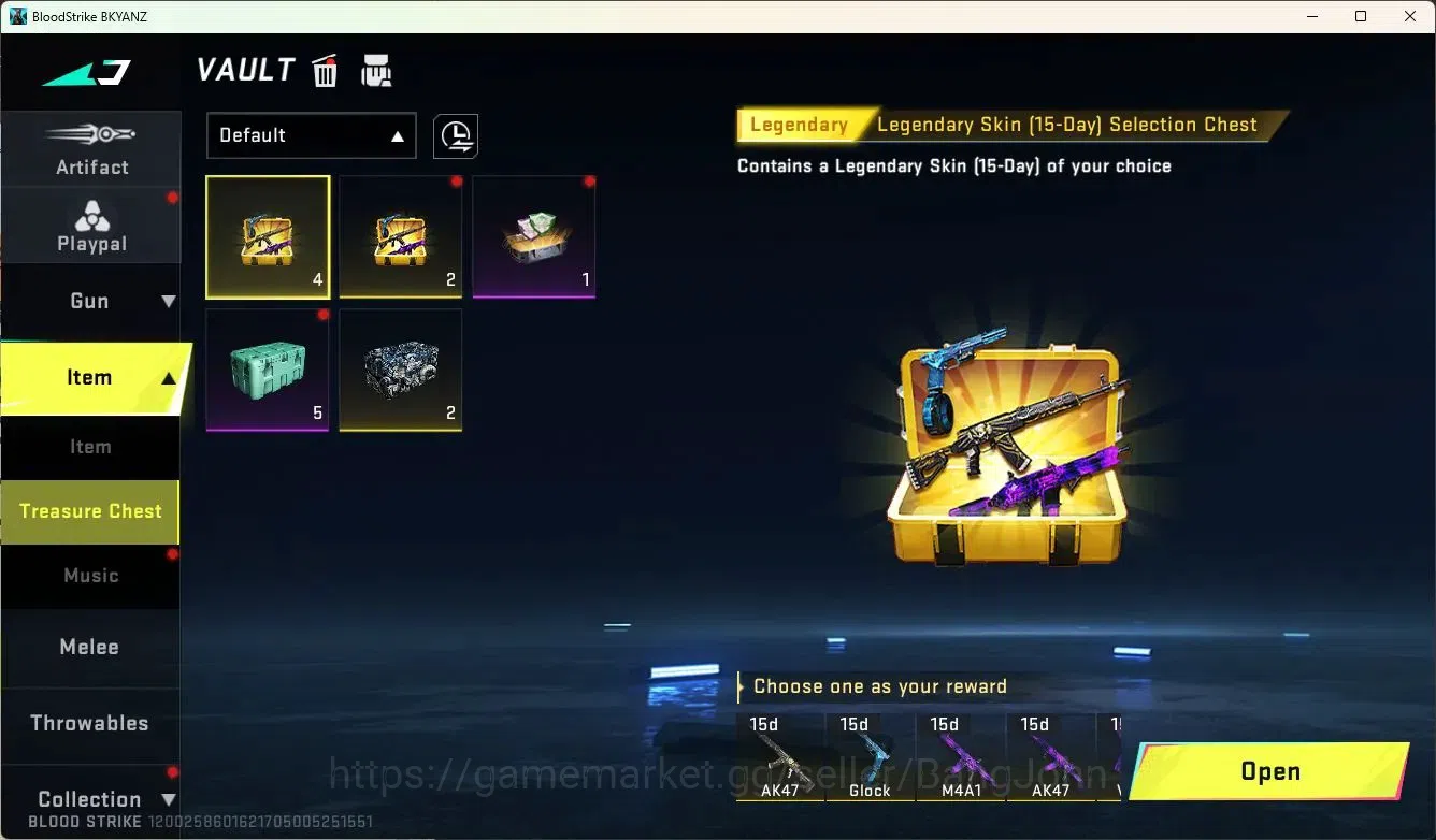 Blood Strike Accounts ASIA | 1 EVO: FAL Evolved Draco|1 AOT|2 ULTRA GUN| image 15