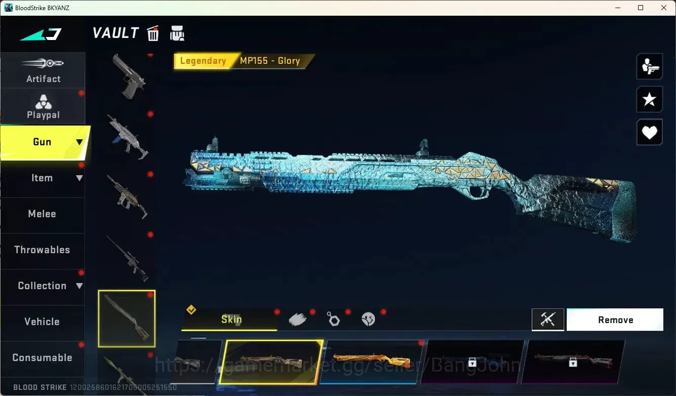 Blood Strike Accounts ASIA | 1 EVO: FAL Evolved Draco|1 AOT|2 ULTRA GUN| image 7