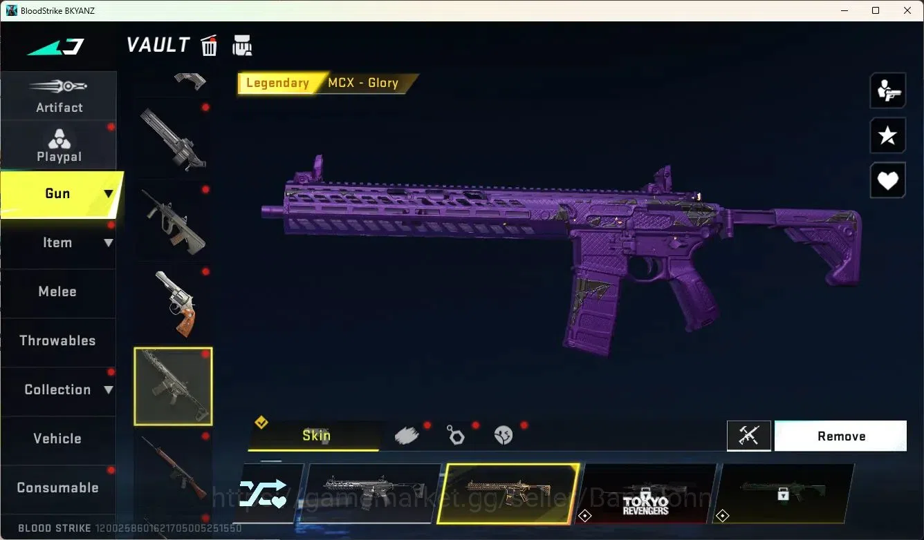 Blood Strike Accounts ASIA | 1 EVO: FAL Evolved Draco|1 AOT|2 ULTRA GUN| image 9