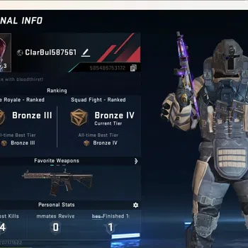 Blood Strike Accounts Collab Skin ASIA|Striker Collab: NACHO - Enzo: Coronation [Enzo]|1 Legendary Gun:Mp5-Explorer|1