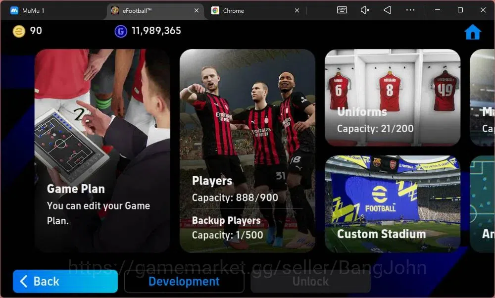 eFootball Accounts Mobile|PW 3178|Bigtime Nistelrooij,Messi,Neymar|Le image 13