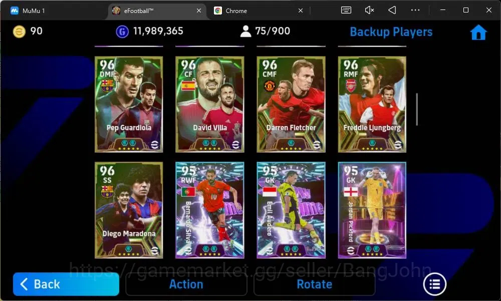 eFootball Accounts Mobile|PW 3178|Bigtime Nistelrooij,Messi,Neymar|Le image 5