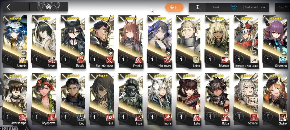 Arknights Accounts Lv 120|323 Op+96 Skin|8k+ Oru|16 Limited|Ela,Kirin image 11