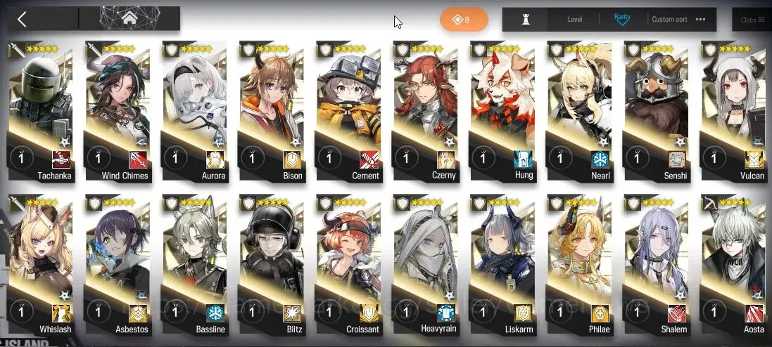 Arknights Accounts Lv 120|323 Op+96 Skin|8k+ Oru|16 Limited|Ela,Kirin image 12