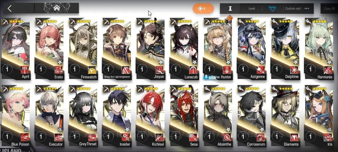 Arknights Accounts Lv 120|323 Op+96 Skin|8k+ Oru|16 Limited|Ela,Kirin image 13