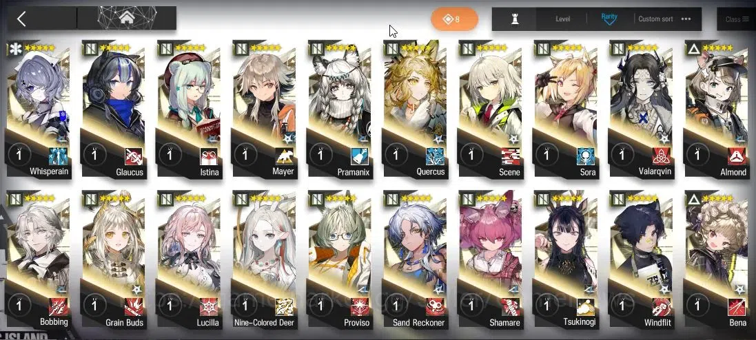 Arknights Accounts Lv 120|323 Op+96 Skin|8k+ Oru|16 Limited|Ela,Kirin image 15