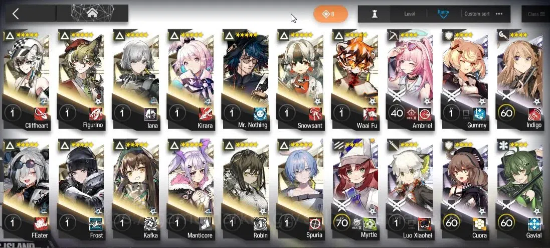 Arknights Accounts Lv 120|323 Op+96 Skin|8k+ Oru|16 Limited|Ela,Kirin image 16