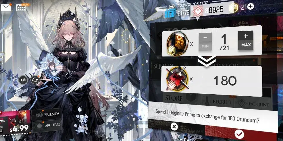 Arknights Accounts Lv 120|323 Op+96 Skin|8k+ Oru|16 Limited|Ela,Kirin image 3
