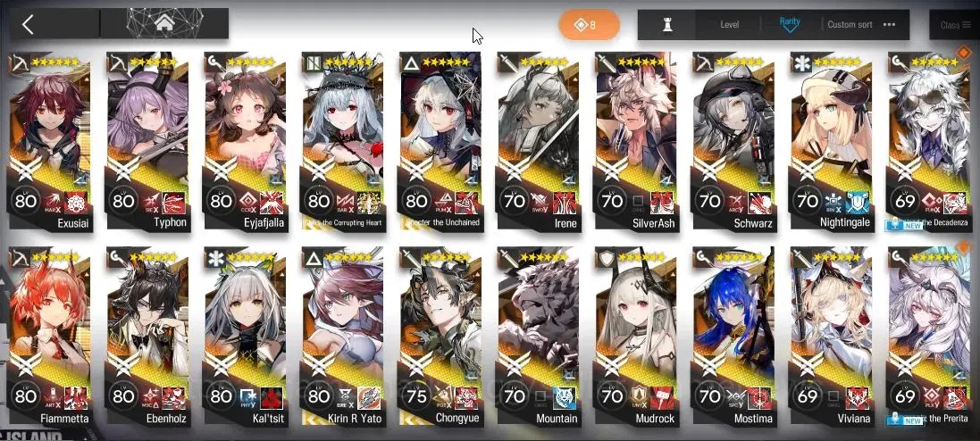 Arknights Accounts Lv 120|323 Op+96 Skin|8k+ Oru|16 Limited|Ela,Kirin image 6